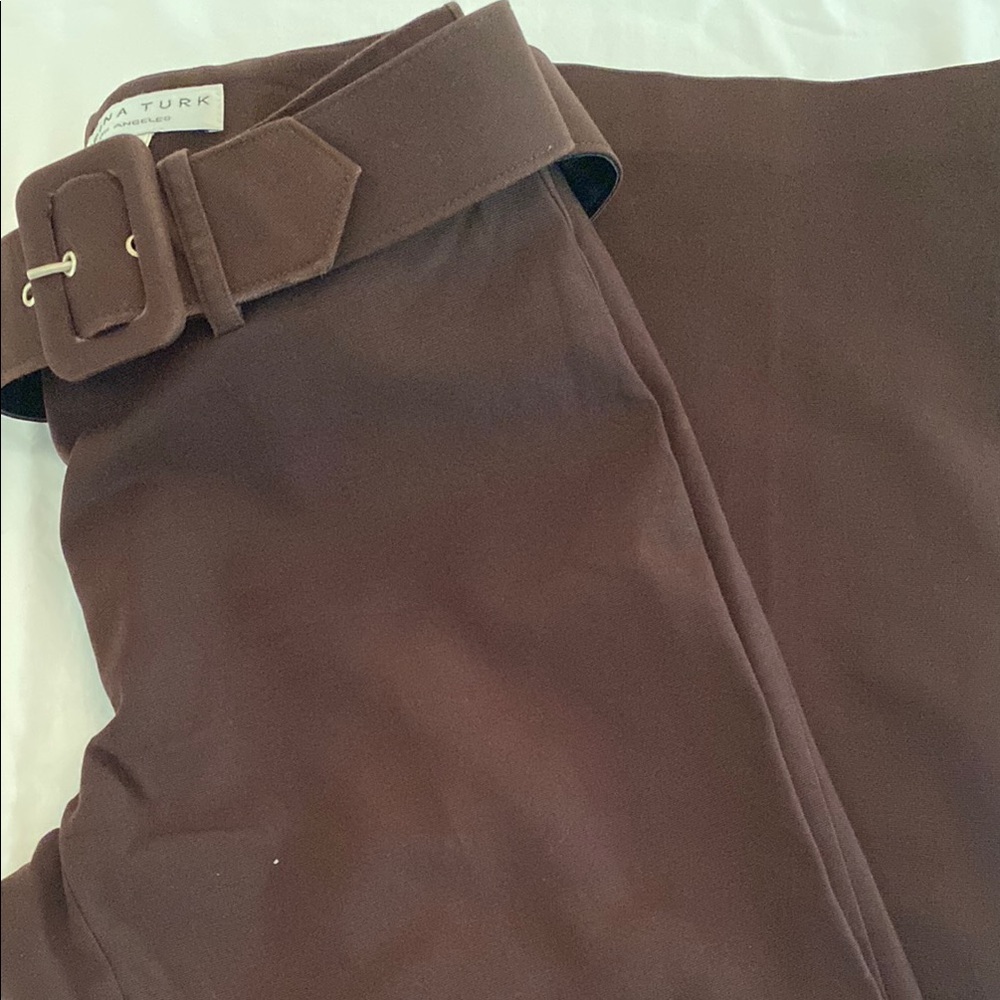 Trina Turk Brown Wide Leg Pants